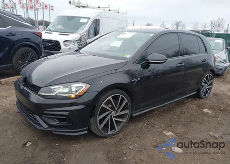 2018 Volkswagen Golf R 2.0T W/Dcc Navigation from USA, damaged, VIN WVWWF7AU8JW183679